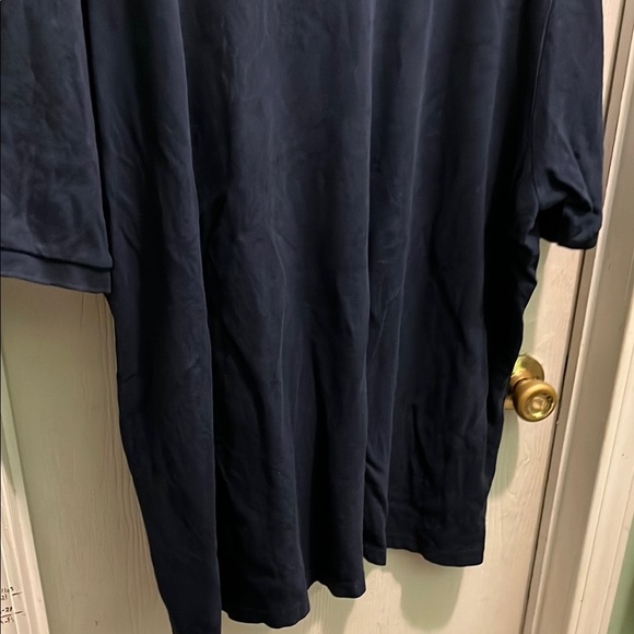 Navy blue everyday chaps polo 4XB - Picture 4 of 8